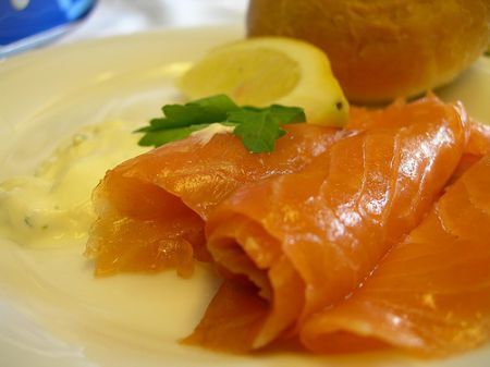 girelle salmone affumicato